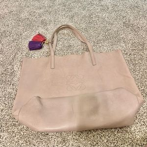 Loewe large tote with tassel